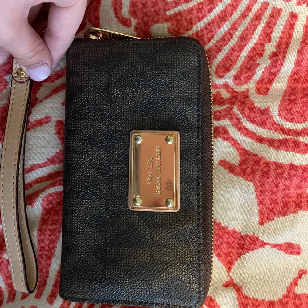 Michael Kors wrist wallet